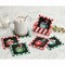 Herrschners Peppermint Cocoa Coasters with Holder Plastic Canvas Kit
